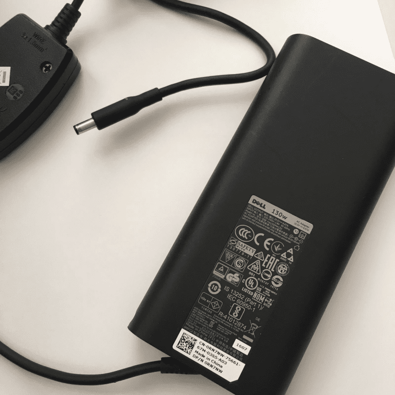 Wikiparts Genuine Slim Type Laptop Battery Charger Adapter for DELL