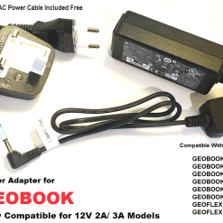 12V Power Adapter/ Charger for GeoBook 1, GeoBook 4