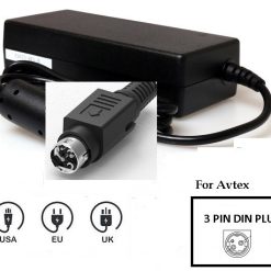 24v/ 12v Main Power Adapter for AVTEX Sound bar SB195BT, 3 Pin Plug (all 3 +ve)