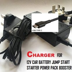 Fast USB Type C Charger for NOCO Booster X, NOCO GBX155, GBX55, GB75, GBX75, GBX45