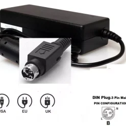 19V 4.74A Medical Adapter, Compatible with Delta MDS-090AAS19, 3Pin-b-10 Barrel