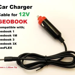 12V Car Charger for 12v Geobook 3, Geobook 3X , Geoflex Laptop
