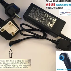 Power Adapter/Charger for ASUS ZenBook UX530, UX530U, UX530UQ
