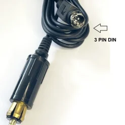 12v/ 24V Plug to 3 Pin for Avtex TV/ Soundbar, Fits BMW motorcycle, Scania Truck