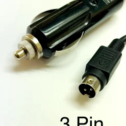 12V Car Cigarette Lighter Car/Caravan Adapter for 12v AVTEX LED TV, 3 Pin Plug