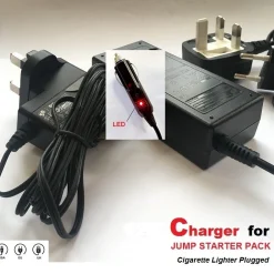 Charger for MAXTOOLS JS500, JS1000, JS500UK Jump Starter Booster Pack