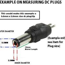19V 3.9A 75W Power Adapter Charger for Toshiba Laptop, 5.5MM x 2.5MM Tip, Compatible with Toshiba A100 A200 A300 L100 L200 L300 L300D L450 L450D C660 C660D L850, LOT REF 80
