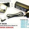 12V Compatible Laptop Charger for JUMPER EZBOOK X3/ X4, EZBOOK 3 PLUS, 3S, S4, V