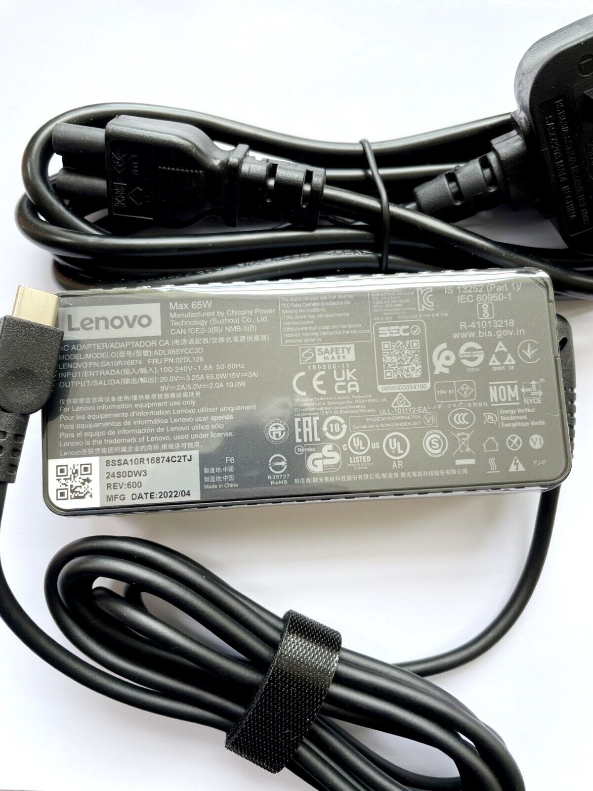 65w-USB-C-type-Charger-for-Lenovo-IdeaPad-Yoga-ThinkPad-Chromebook-1-Year-War-195841671742 65w USB- C type Charger for Lenovo IdeaPad Yoga ThinkPad Chromebook, (See list in description)