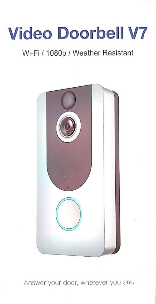 Weather-Proof-Smart-Wireless-All-in-One-Video-Door-Bell-Batteries-Chime-WiFi-193086592587-10 Weather Proof Smart Wireless All in One Video Door Bell, Batteries & Chime WiFi