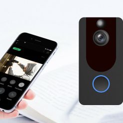 Weather Proof Smart Wireless All in One Video Door Bell, Batteries & Chime WiFi