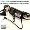 Compatible Model Adapter for 19V 2.37A Philips Pocket Projector PPX4835