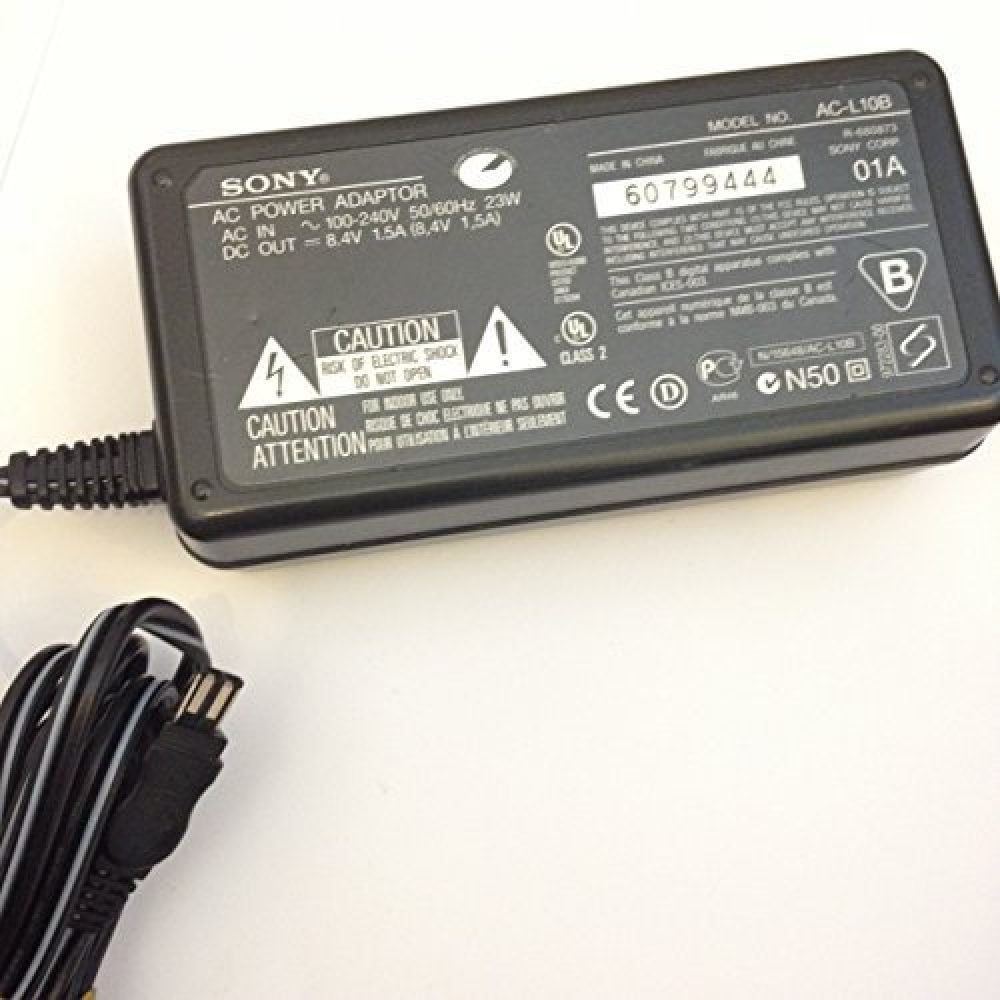 8.4V 1.5A, ACL10B Power Supply Adapter for Sony Handy Cam, Also
