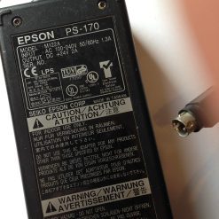 PS-170, PS-180, 24V, 2A, M122A, M159A Power Adapter for Epson Printer, 3 pin